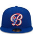 Фото #2 товара Men's Royal Atlanta Braves Duo Logo 59FIFTY Fitted Hat
