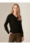Фото #1 товара Трикотажный свитер LC WAIKIKI Vision черный для женщин