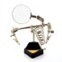 Фото #1 товара Helping hand - Holder with magnifying glass and stand for soldering iron ZD10G