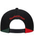 ფოტო #5 პროდუქტის Men's Black Philadelphia 76ers Black History Month Snapback Hat