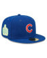 Men's Royal Chicago Cubs 2016 World Series Champions Citrus Pop UV 59FIFTY Fitted Hat