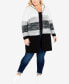 ფოტო #5 პროდუქტის Plus Size Camryn Cardigan Sweater