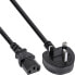 Фото #2 товара InLine 30pcs. Bulk-Pack power cable England male / 3pin IEC C13 male