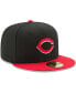 Фото #3 товара Men's Cincinnati Reds Road Authentic Collection On-Field 59FIFTY Fitted Hat