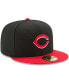 Фото #3 товара Men's Cincinnati Reds Road Authentic Collection On-Field 59FIFTY Fitted Hat