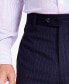 Фото #6 товара Men's Slim-Fit Stretch Pinstripe Suit Pants