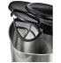 Фото #8 товара Электрический чайник Unold 18015 - 1,5 л - 2200 Вт - Черный - Нержавеющая сталь - Пластик - Индикатор уровня воды - Беспроводный