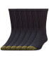 ფოტო #2 პროდუქტის Men's 6-Pack Extended Athletic Crew Socks