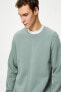 Фото #1 товара Yeşil Erkek Sweatshirt 4WAM70369MK