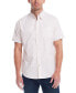 Фото #6 товара Men's Short Sleeve Cotton Poplin Shirt