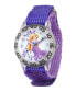 Disney Aurora Girls' Plastic Time Teacher Watch