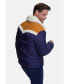 Men's Puffer Jacket, White Wool