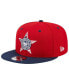 Фото #2 товара Men's Red Charlotte FC Americana 9FIFTY Snapback Hat