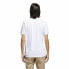 Фото #2 товара [CW2341] Mens Adidas Solid Blackbird Tee Shirt - White Red