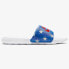 NIKE Slides Victori One “USA” Sandals Men's Size 7 White, Blue, red CN9678 402