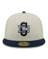 ფოტო #3 პროდუქტის Men's Cream, Navy Dallas Cowboys Originals 59FIFTY Fitted Hat
