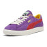Фото #2 товара Puma Suede Vintage Lace Up Mens Purple Sneakers Casual Shoes 37492123