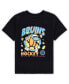 Фото #1 товара Toddler Black Boston Bruins Break Through T-Shirt