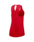 ფოტო #3 პროდუქტის Women's Red Georgia Bulldogs Primetime Open Back Tank Top