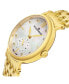 ფოტო #2 პროდუქტის Alexander Watch AD201B-02, Ladies Quartz Small-Second Watch with Yellow Gold Tone Stainless Steel Case on Yellow Gold Tone Stainless Steel Bracelet
