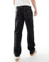 Dickies madison baggy fit double knee denim jeans in washed black