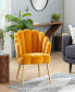Фото #4 товара Wood Sea Shell Accent Chair, 27" x 22" x 31"