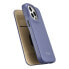 Фото #9 товара Чехол для iPhone 14 Pro Max с магнитной крышкой MagSafe CE Premium Leather от ICARER, светло-фиолетовый