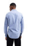 ONLY & SONS slim fit button down oxford shirt in light blue