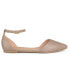 Women's Reba Ankle Strap Pointed Toe Flats