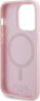 Guess Guess GUHMP13XPSAHMCP iPhone 13 Pro Max 6,7" różowy/pink hardcase Saffiano MagSafe