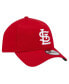 Фото #2 товара Men's Red St. Louis Cardinals Team Color A-Frame 9FORTY Adjustable Hat