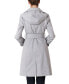 Фото #2 товара Women's Adel Water-Resistant Hooded Trench Coat