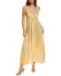 Фото #1 товара Auguste Jessica Yvette Midi Dress Women's Yellow Xs