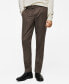 Men's Pleat Detail Wool Pants