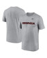 Фото #1 товара Men's Heather Gray Georgia Bulldogs Primetime Legend Wordmark T-Shirt