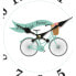 Фото #2 товара Настенное часы Versa Велосипед Деревянный 4 x 30 x 30 cm
