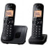 Фото #1 товара Panasonic KX-TGC212 - DECT telephone - Wireless handset - Speakerphone - 50 entries - Caller ID - Black