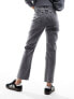 Фото #10 товара ASOS DESIGN cropped 90s straight jean in light grey