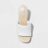 Фото #2 товара Women's Charlene Raffia Wedge Heels - Wild Fable Cream 8.5