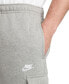 Брюки мужские Nike Club Fleece Cargo Joggers Серый, 3XLT - фото #4