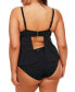 Фото #3 товара Plus Size Bailee Swimwear Tankini Top