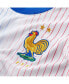 ფოტო #4 პროდუქტის Big Boys and Girls White France National Team 2024 Away Replica Blank Jersey