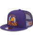 Фото #2 товара Men's Purple Phoenix Suns Bold Laurels 9FIFTY Snapback Hat