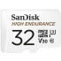 Фото #3 товара SanDisk High Endurance - 32 GB - MicroSDHC - Class 10 - UHS-I - 100 MB/s - 40 MB/s - Накопитель памяти