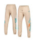 ფოტო #1 პროდუქტის Men's and Women's Cream Miami Dolphins Heavy Block Graphic Jogger Pants