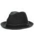 Dorfman Pacific Men's Braided Fedora Hat