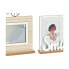 Photo frame Smile 2 photos Black Brown MDF Wood (6 Units) (40 x 27 x 6 cm)