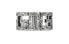 GUCCI古驰 G Cube系列 方形G 银饰 戒指 男款 银色 / Кольцо GUCCI G Cube 551918-J8400-811