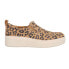 Фото #1 товара TOMS Tristan Leopard Print Platform Womens Size 9.5 B Sneakers Casual Shoes 100