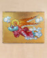 Icon Flying Angel Wall Art on Wood 16"